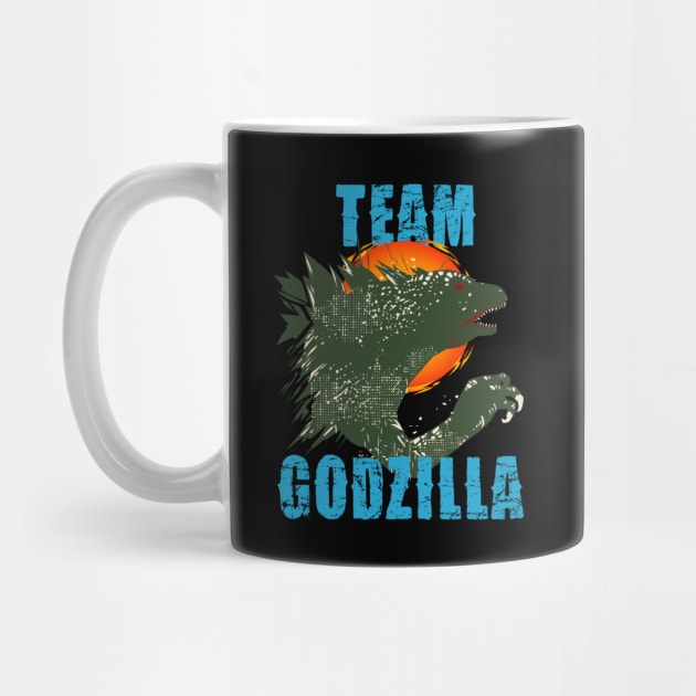 Godzilla vs Kong - Official Team Godzilla by Pannolinno